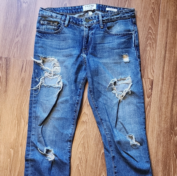 Frame Denim Le Grand Garcon Jean in Inglewood | Mid-rise Boyfriend - Picture 2 of 12